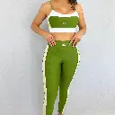 2 Conjunto Top e Short - Fusion Wave - Verde.webp
