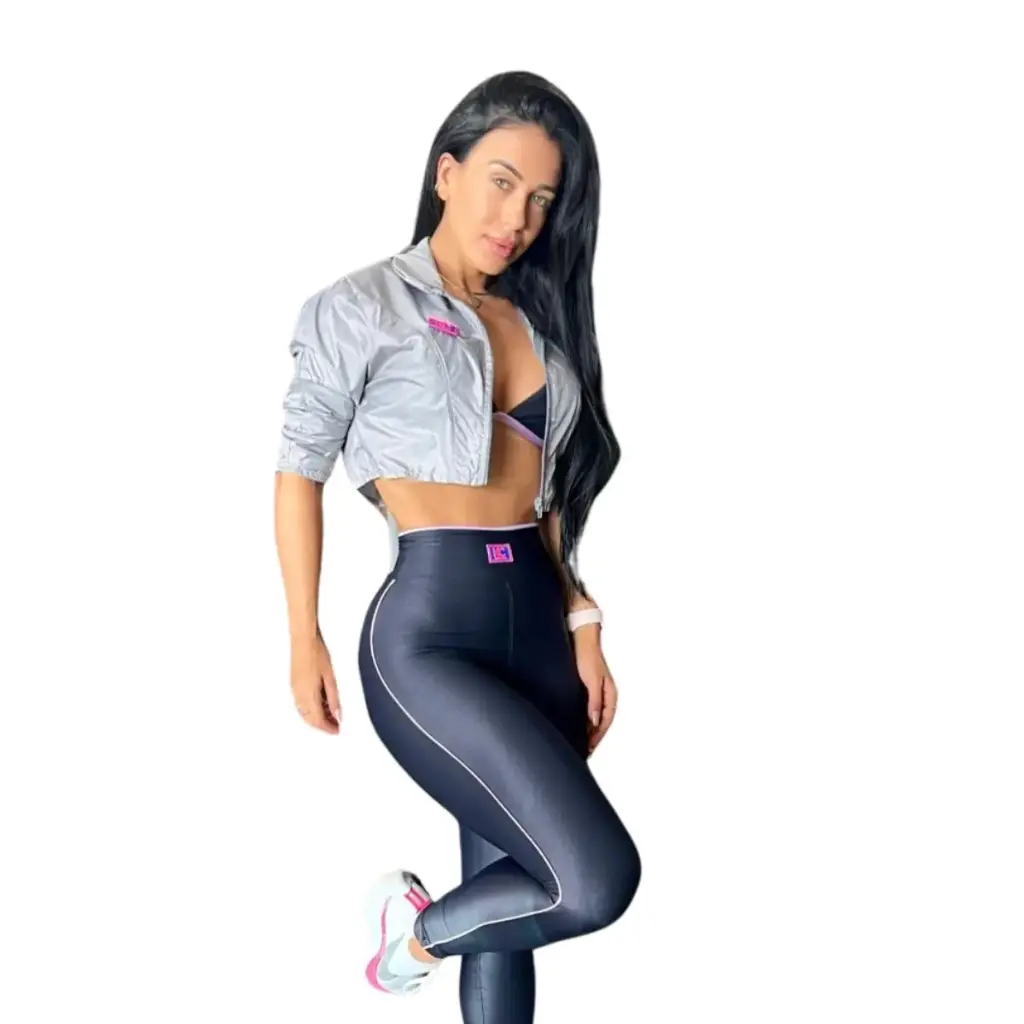 [WO6168D8186QV11-P] Jaqueta Cropped Pulse (P)