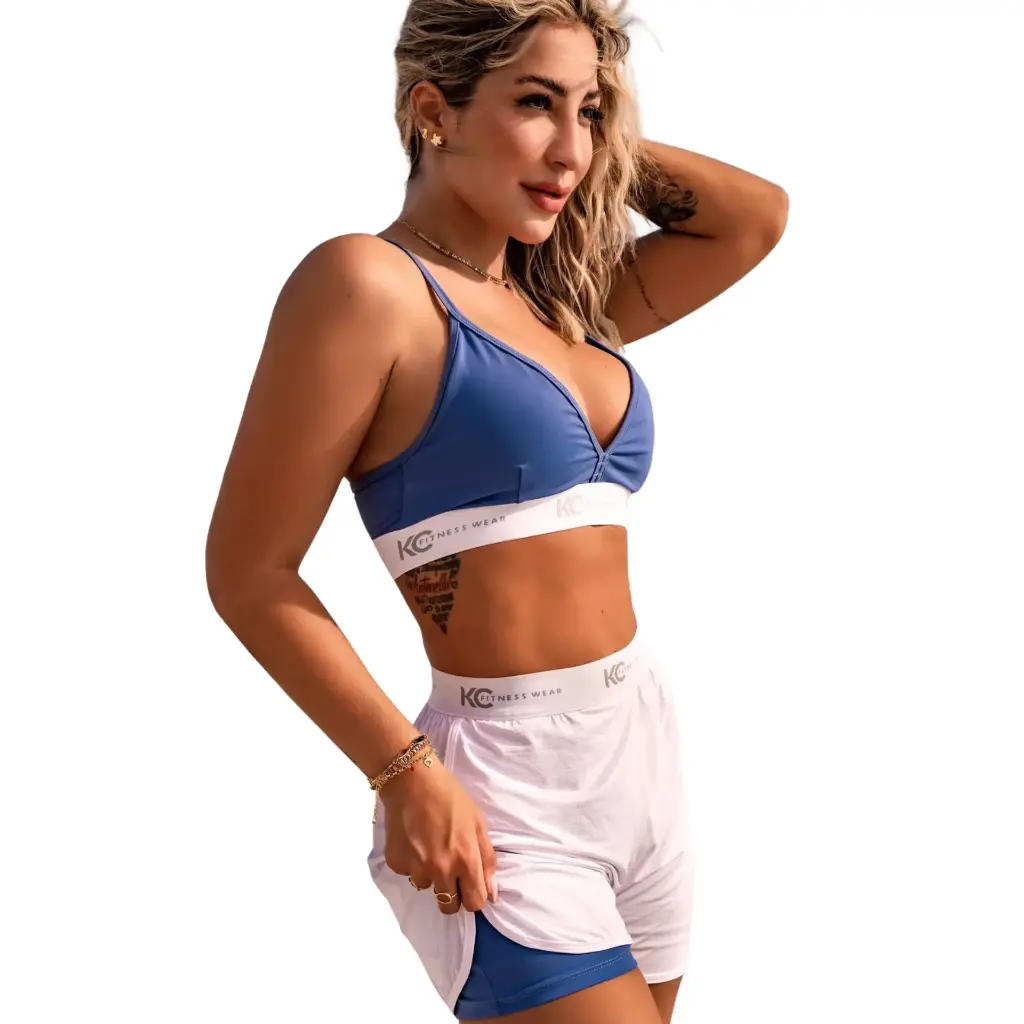 [WO6190Z6980EP88-AZ-P-S] Short Beach Tennis KC (Azul, P)